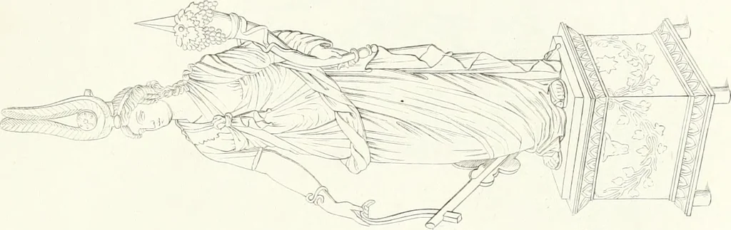 An illustration from Collection of the most remarkable monuments of the National Museum, 1869, leaf 168
