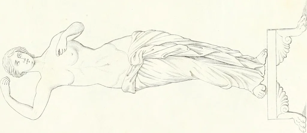An illustration from Collection of the most remarkable monuments of the National Museum, 1869, leaf 168