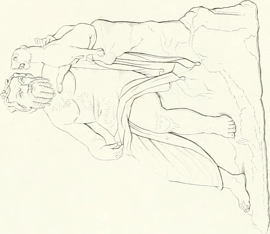 An illustration from Collection of the most remarkable monuments of the National Museum, 1869, leaf 170