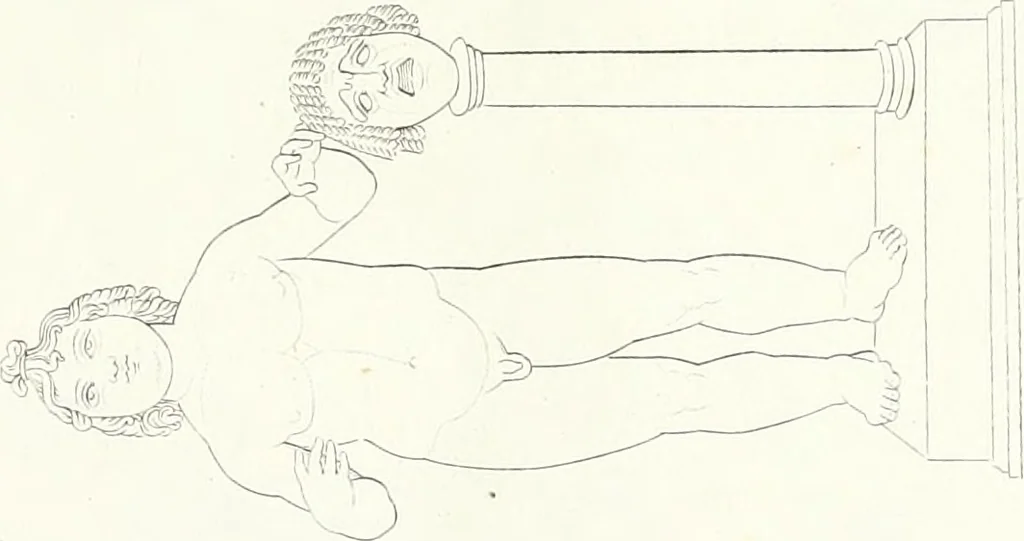 An illustration from Collection of the most remarkable monuments of the National Museum, 1869, leaf 172