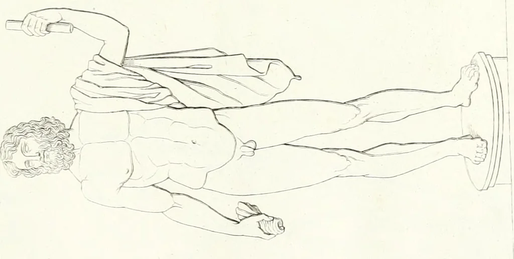 An illustration from Collection of the most remarkable monuments of the National Museum, 1869, leaf 174