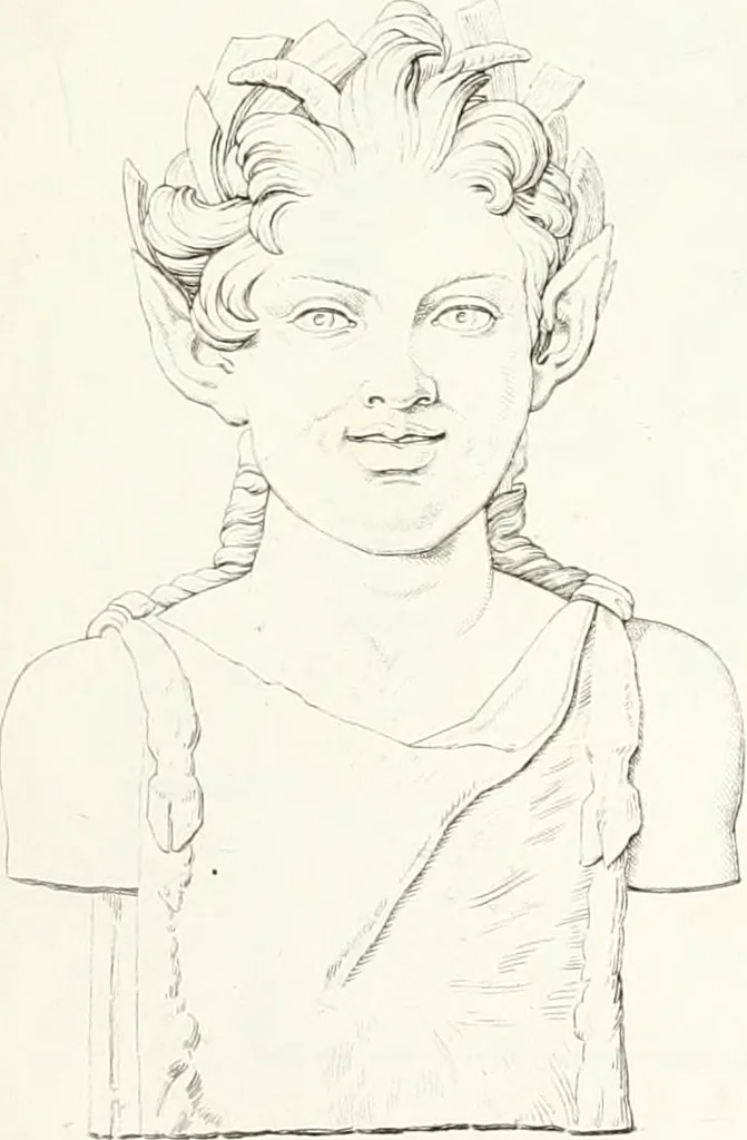 An illustration from Collection of the most remarkable monuments of the National Museum, 1869, leaf 182