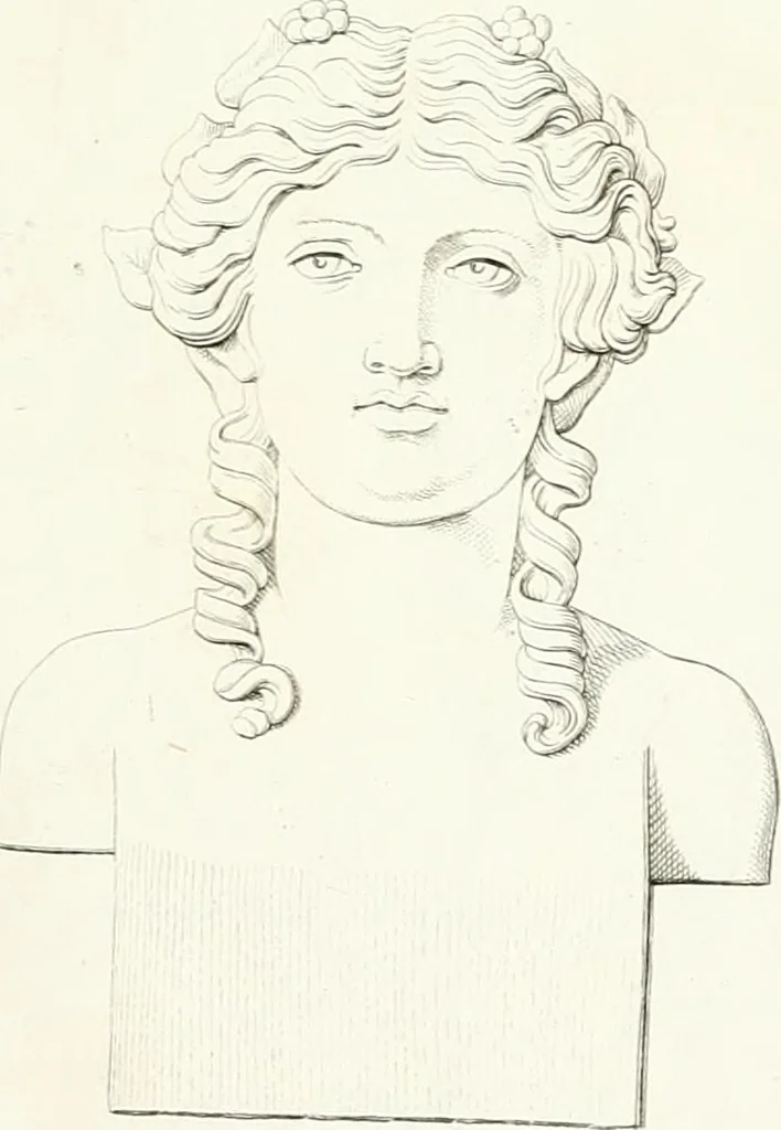 An illustration from Collection of the most remarkable monuments of the National Museum, 1869, leaf 184