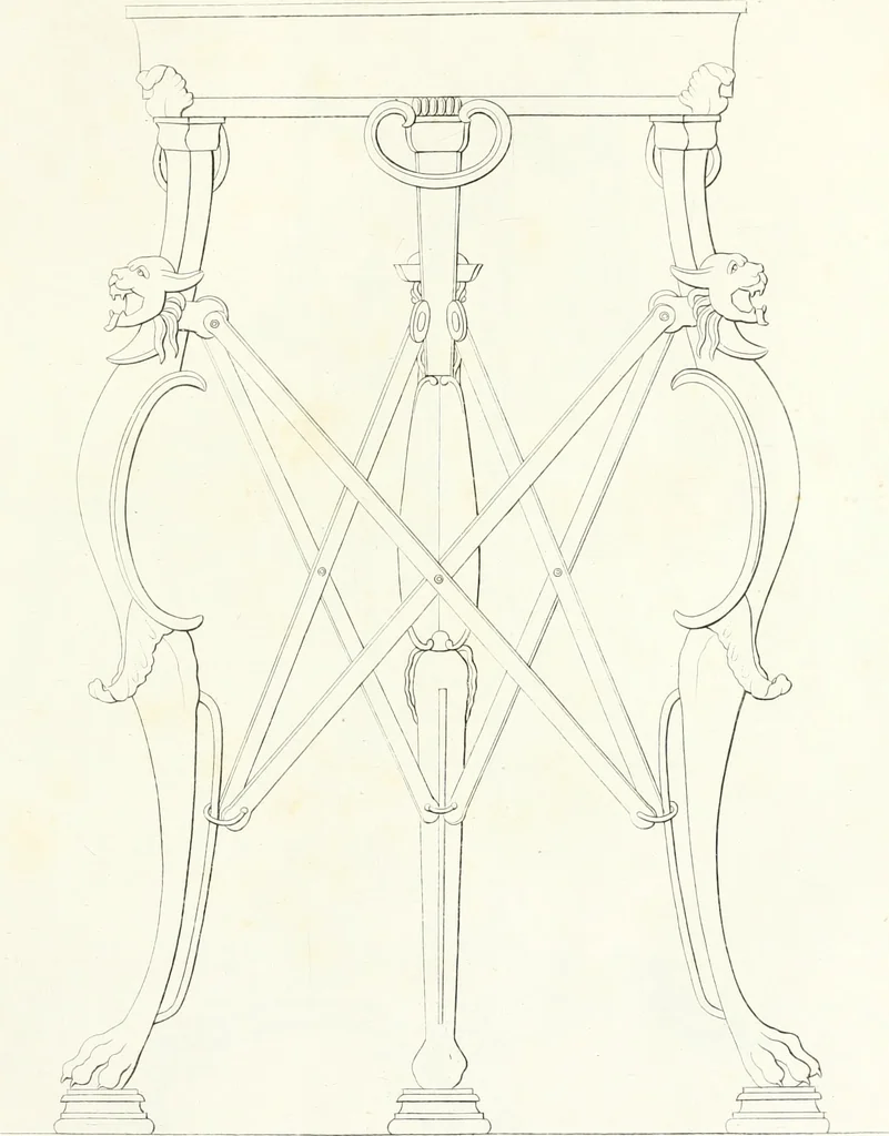 An illustration from Collection of the most remarkable monuments of the National Museum, 1869, leaf 196