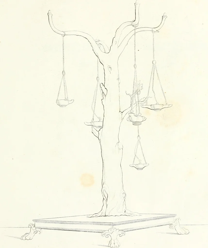 An illustration from Collection of the most remarkable monuments of the National Museum, 1869, leaf 200