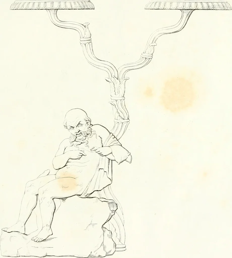 An illustration from Collection of the most remarkable monuments of the National Museum, 1869, leaf 202