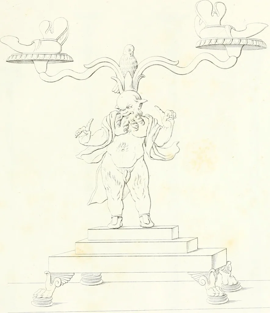 An illustration from Collection of the most remarkable monuments of the National Museum, 1869, leaf 204
