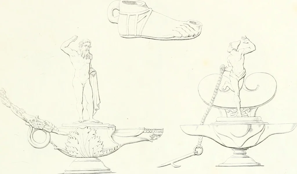 An illustration from Collection of the most remarkable monuments of the National Museum, 1869, leaf 210
