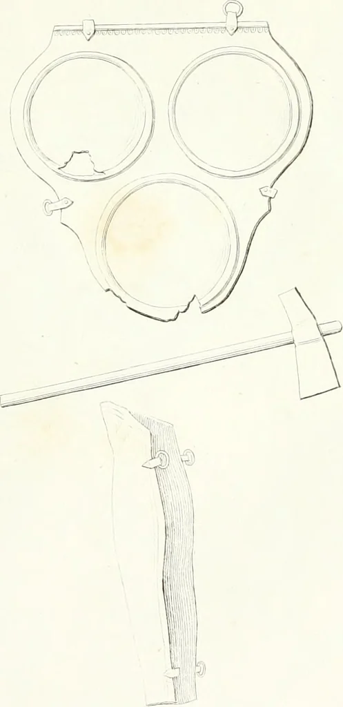 An illustration from Collection of the most remarkable monuments of the National Museum, 1869, leaf 218