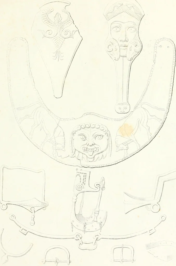 An illustration from Collection of the most remarkable monuments of the National Museum, 1869, leaf 220