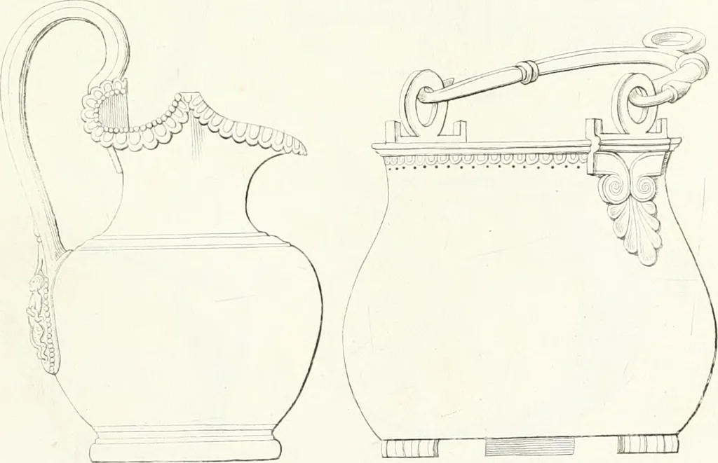 An illustration from Collection of the most remarkable monuments of the National Museum, 1869, leaf 246