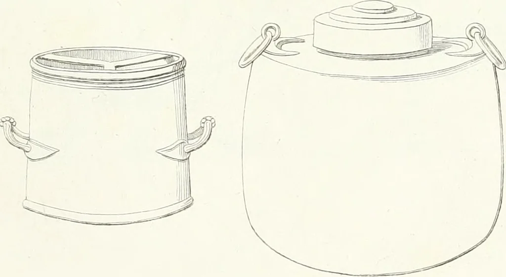 An illustration from Collection of the most remarkable monuments of the National Museum, 1869, leaf 250