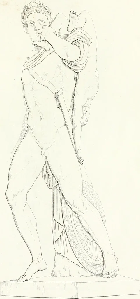 An illustration from Collection of the most remarkable monuments of the National Museum, 1869, leaf 26