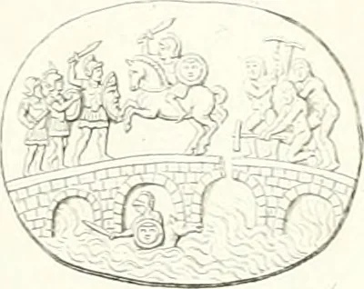 An illustration from Collection of the most remarkable monuments of the National Museum, 1869, leaf 272
