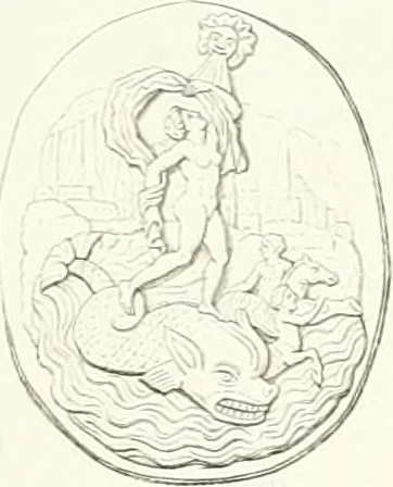 An illustration from Collection of the most remarkable monuments of the National Museum, 1869, leaf 272