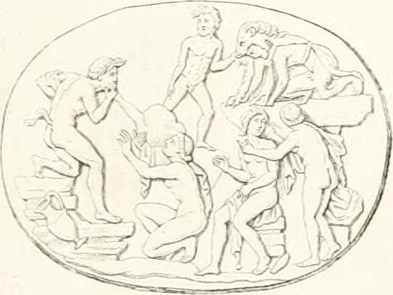 An illustration from Collection of the most remarkable monuments of the National Museum, 1869, leaf 272