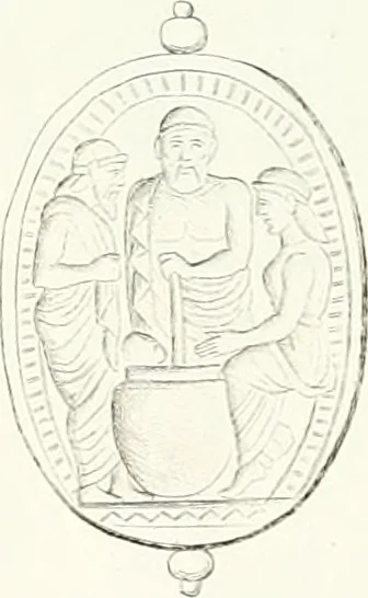 An illustration from Collection of the most remarkable monuments of the National Museum, 1869, leaf 274