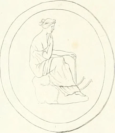 An illustration from Collection of the most remarkable monuments of the National Museum, 1869, leaf 280