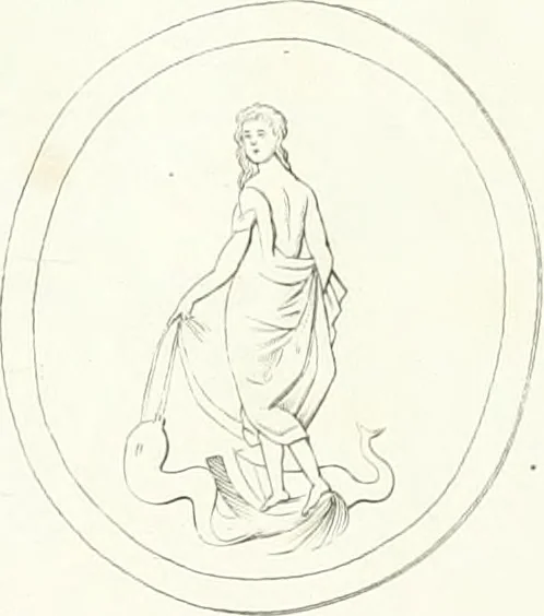 An illustration from Collection of the most remarkable monuments of the National Museum, 1869, leaf 280