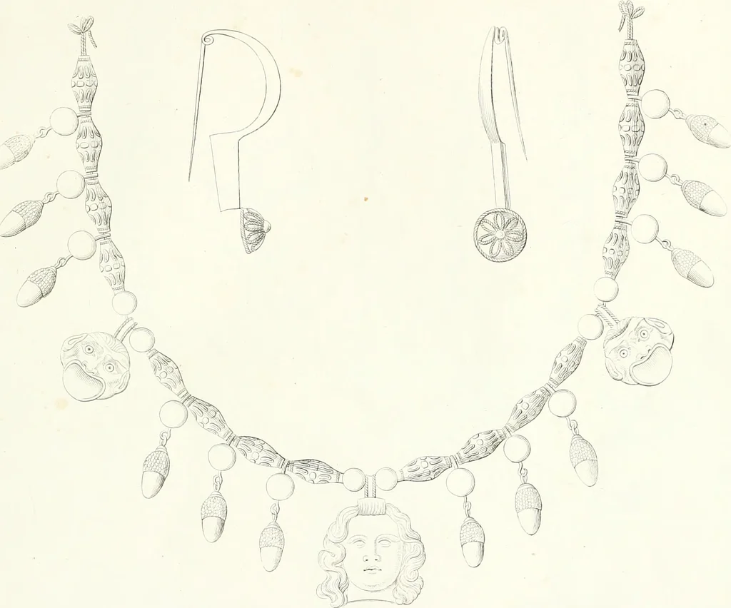 An illustration from Collection of the most remarkable monuments of the National Museum, 1869, leaf 284