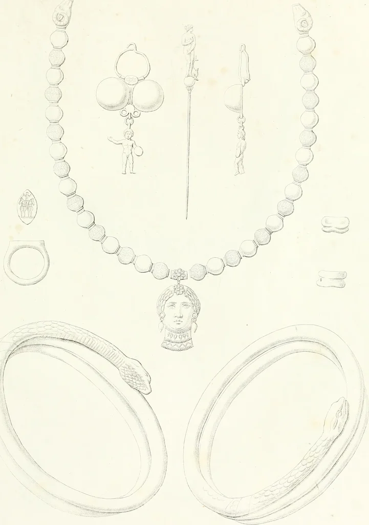 An illustration from Collection of the most remarkable monuments of the National Museum, 1869, leaf 286