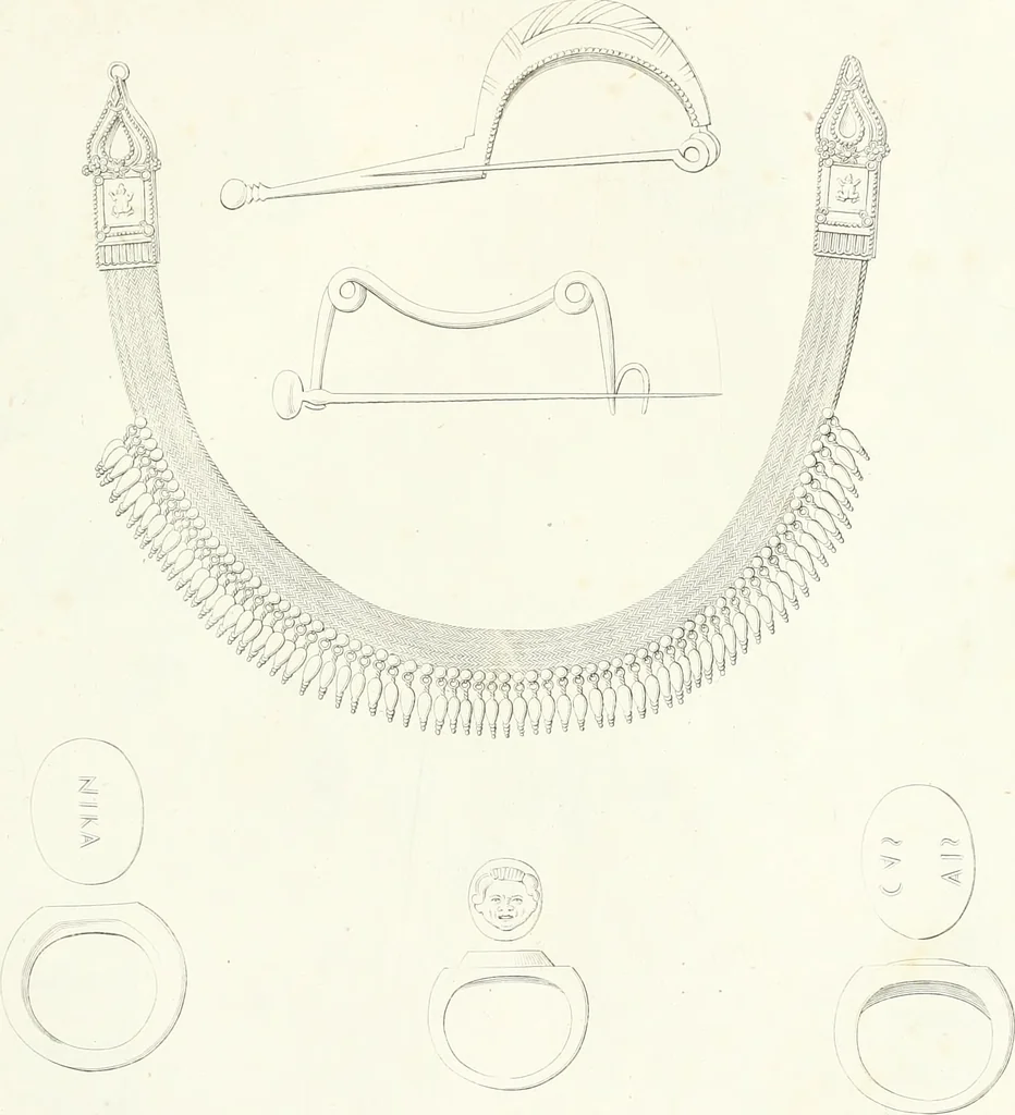 An illustration from Collection of the most remarkable monuments of the National Museum, 1869, leaf 288