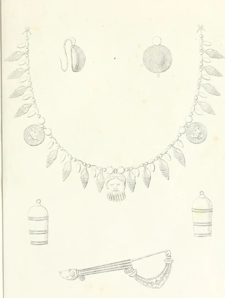 An illustration from Collection of the most remarkable monuments of the National Museum, 1869, leaf 290