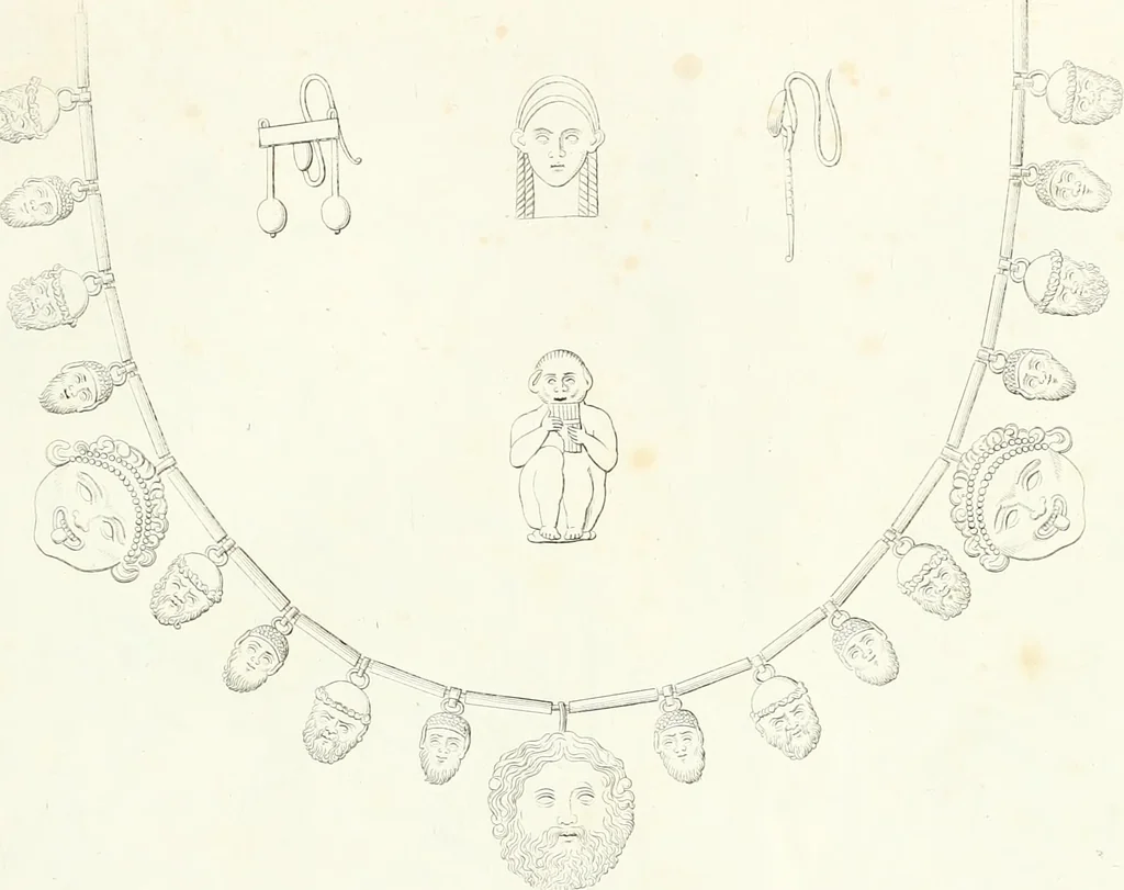 An illustration from Collection of the most remarkable monuments of the National Museum, 1869, leaf 292