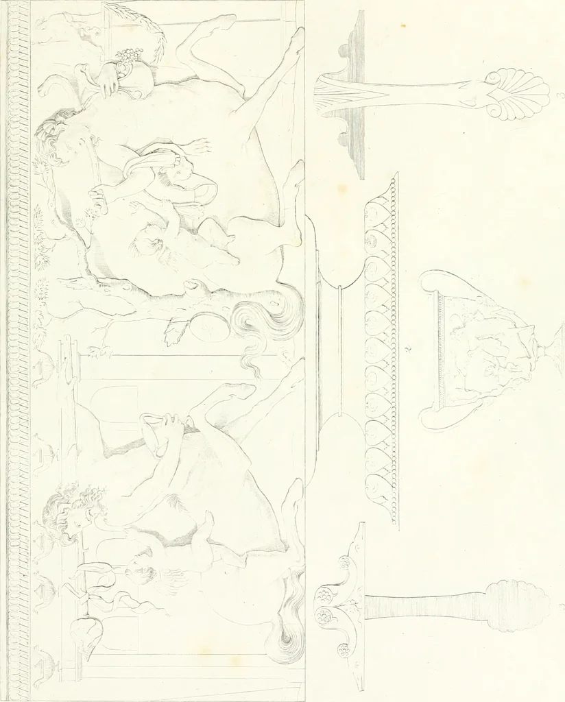 An illustration from Collection of the most remarkable monuments of the National Museum, 1869, leaf 294