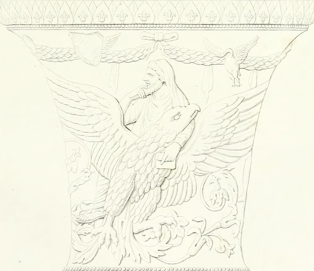 An illustration from Collection of the most remarkable monuments of the National Museum, 1869, leaf 298