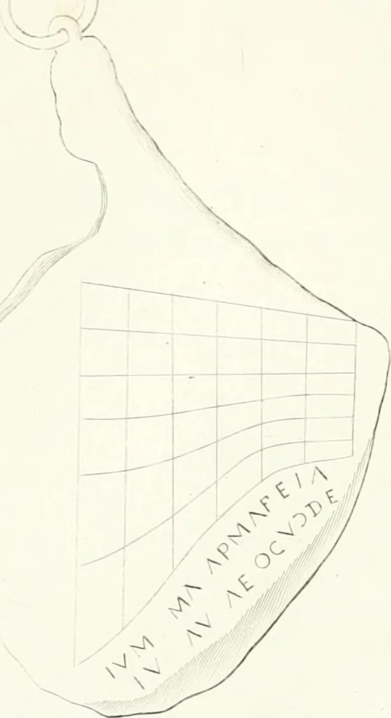 An illustration from Collection of the most remarkable monuments of the National Museum, 1869, leaf 304