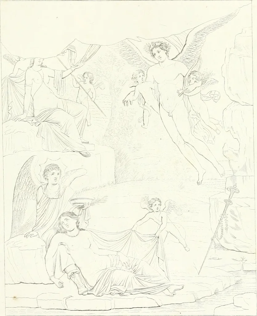 An illustration from Collection of the most remarkable monuments of the National Museum, 1869, leaf 306