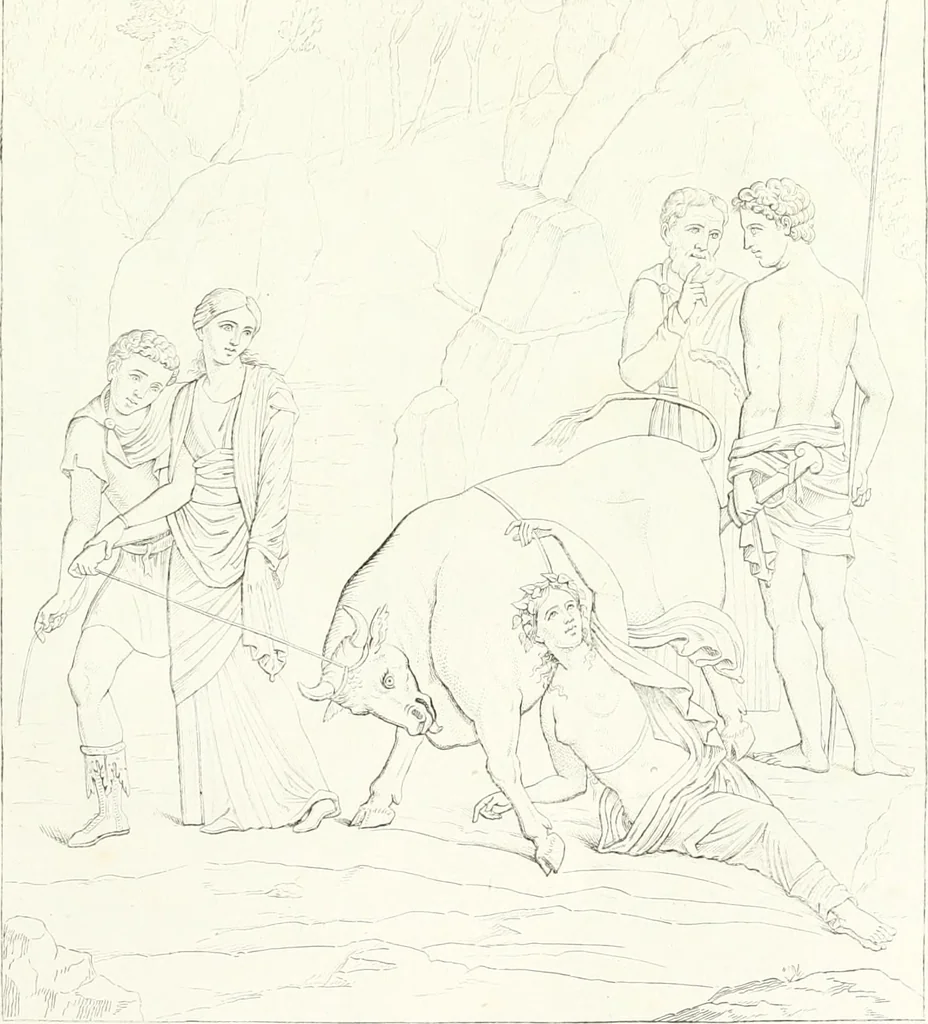 An illustration from Collection of the most remarkable monuments of the National Museum, 1869, leaf 310