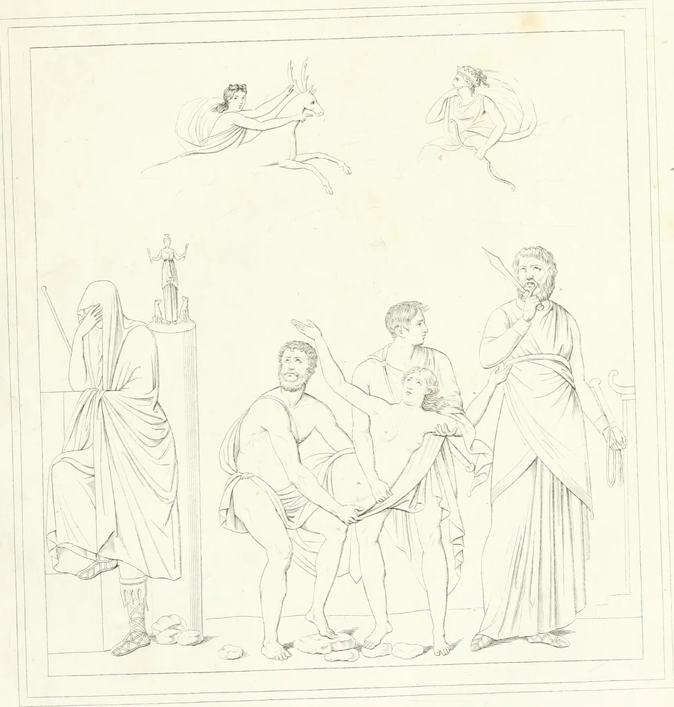 An illustration from Collection of the most remarkable monuments of the National Museum, 1869, leaf 312