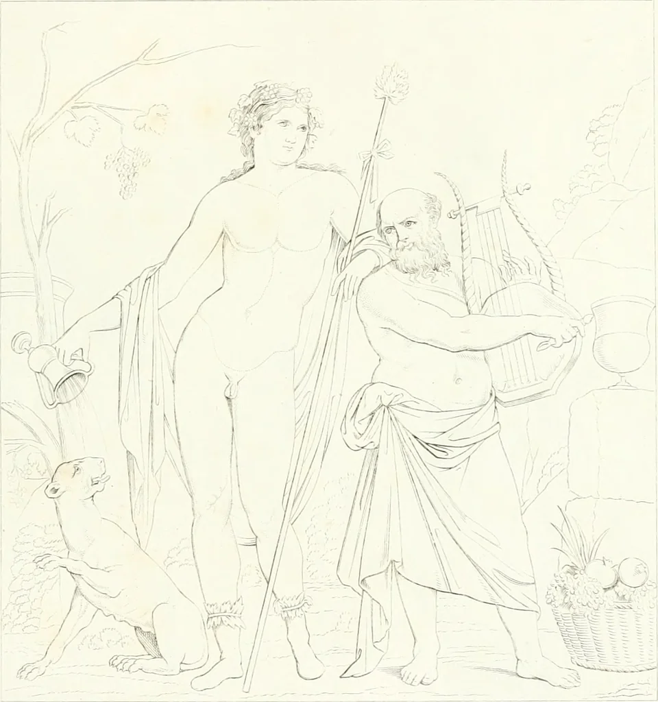 An illustration from Collection of the most remarkable monuments of the National Museum, 1869, leaf 318