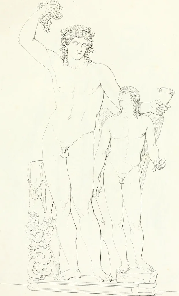 An illustration from Collection of the most remarkable monuments of the National Museum, 1869, leaf 32