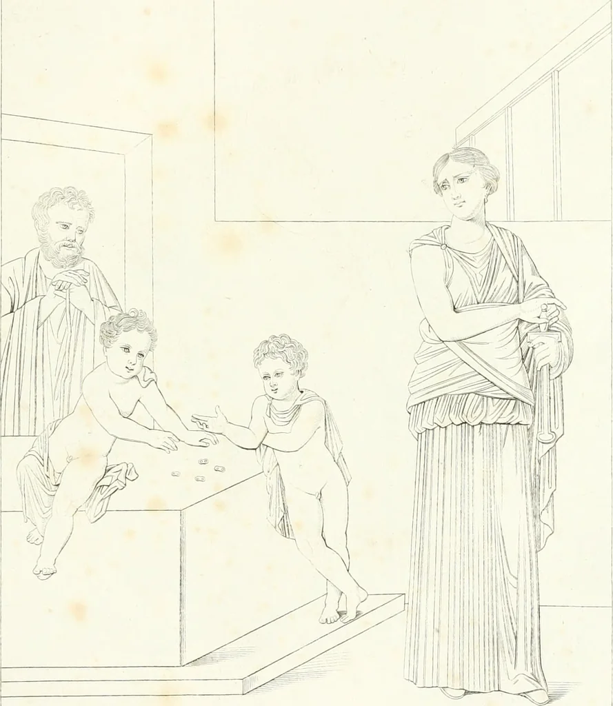 An illustration from Collection of the most remarkable monuments of the National Museum, 1869, leaf 320