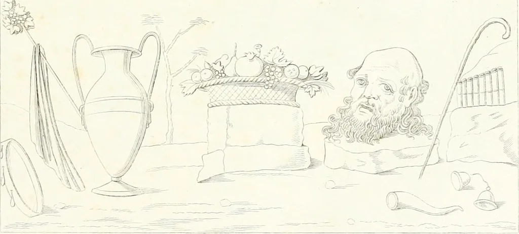 An illustration from Collection of the most remarkable monuments of the National Museum, 1869, leaf 324