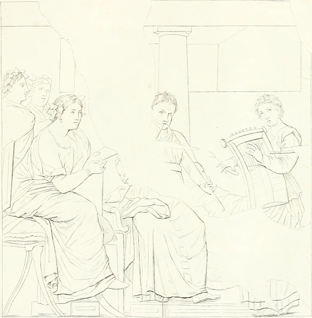 An illustration from Collection of the most remarkable monuments of the National Museum, 1869, leaf 334