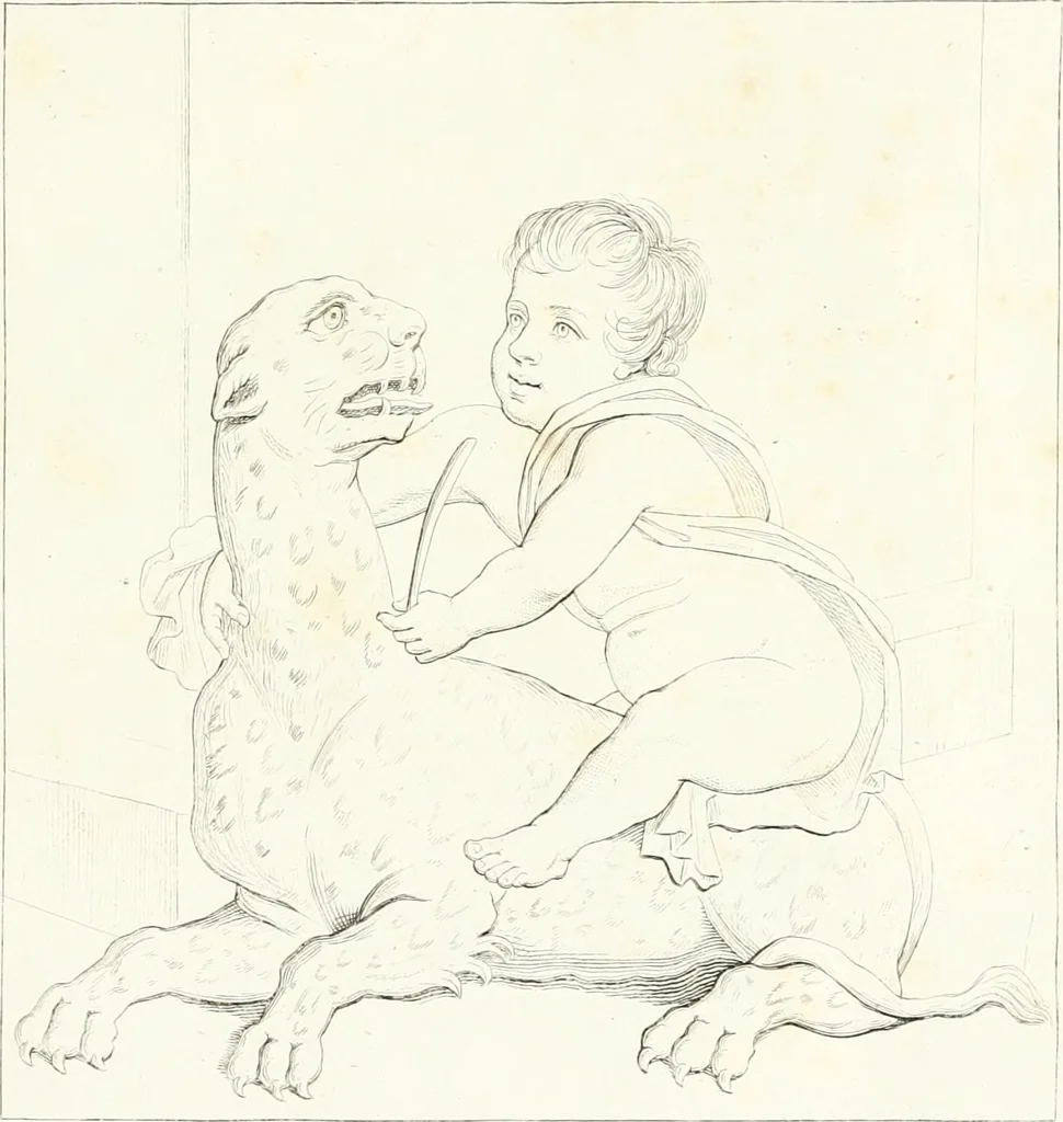 An illustration from Collection of the most remarkable monuments of the National Museum, 1869, leaf 340
