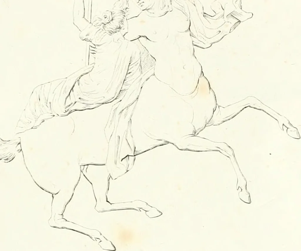An illustration from Collection of the most remarkable monuments of the National Museum, 1869, leaf 342