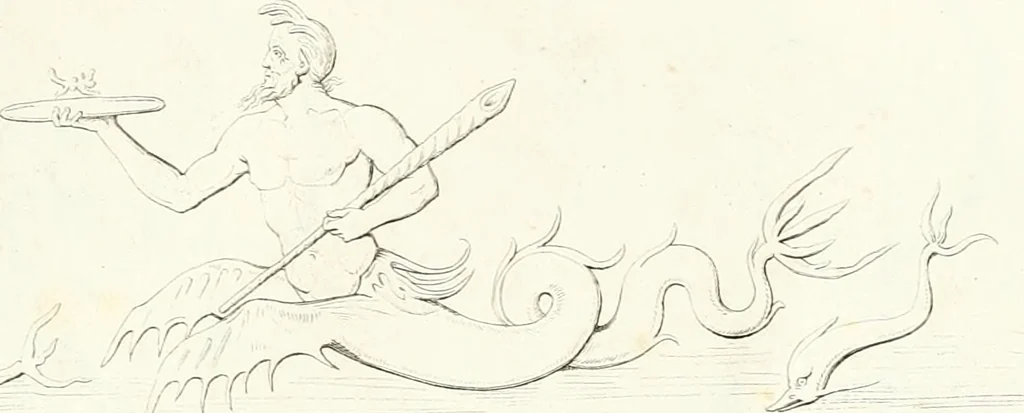 An illustration from Collection of the most remarkable monuments of the National Museum, 1869, leaf 348