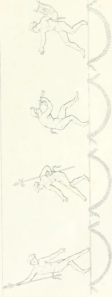An illustration from Collection of the most remarkable monuments of the National Museum, 1869, leaf 352