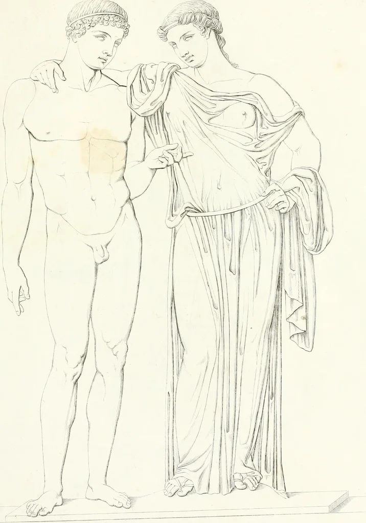 An illustration from Collection of the most remarkable monuments of the National Museum, 1869, leaf 36