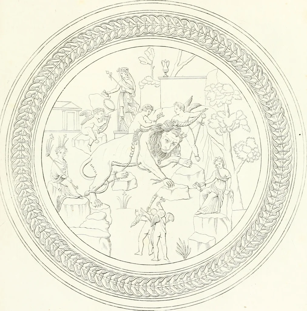 An illustration from Collection of the most remarkable monuments of the National Museum, 1869, leaf 368