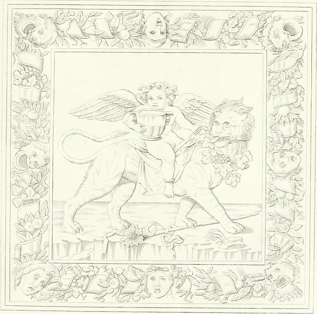 An illustration from Collection of the most remarkable monuments of the National Museum, 1869, leaf 374