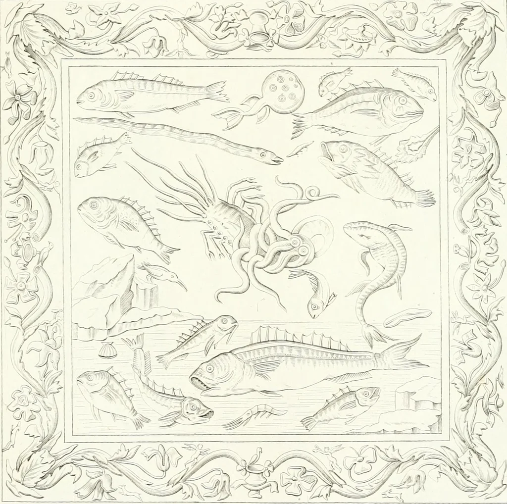 An illustration from Collection of the most remarkable monuments of the National Museum, 1869, leaf 376