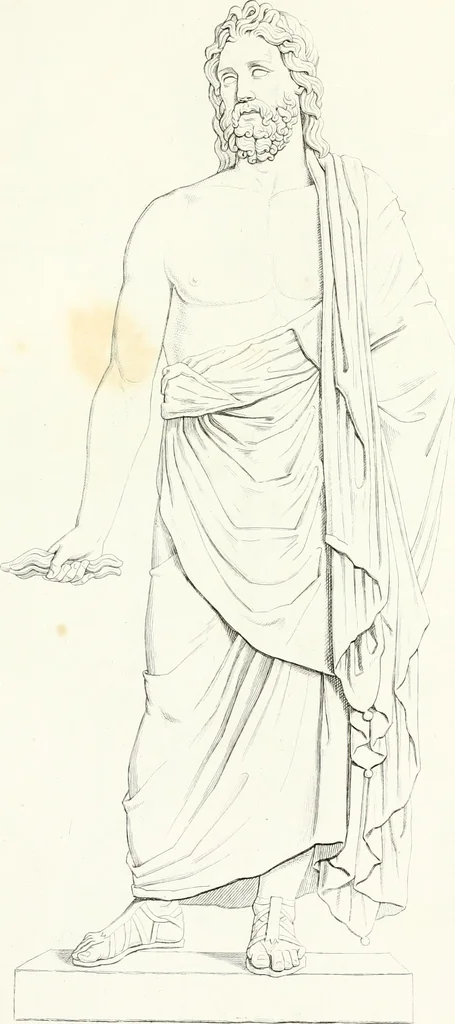 An illustration from Collection of the most remarkable monuments of the National Museum, 1869, leaf 38