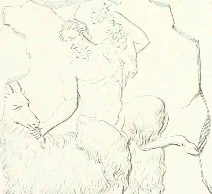 An illustration from Collection of the most remarkable monuments of the National Museum, 1869, leaf 406