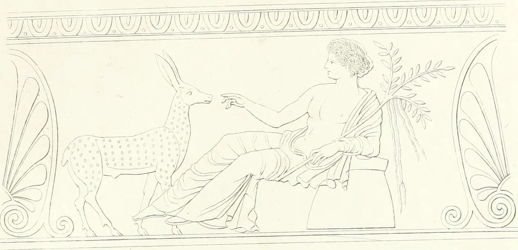 An illustration from Collection of the most remarkable monuments of the National Museum, 1869, leaf 424